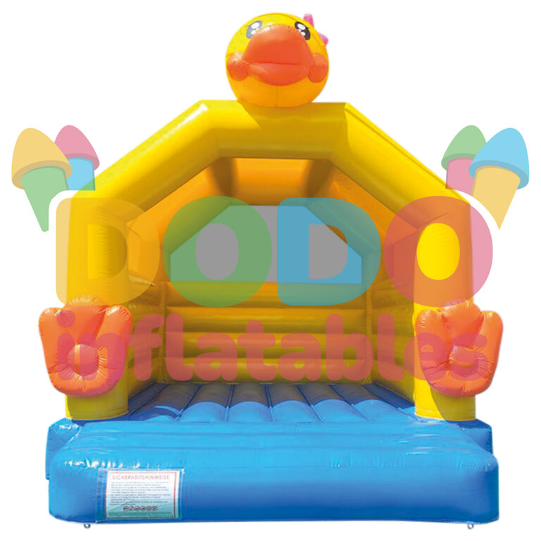 Castelo insuflável Pato de borracha